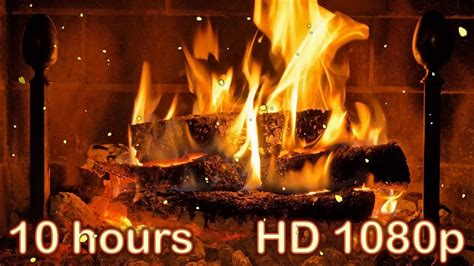 fireplace 10 hours|Fireplace Sounds .